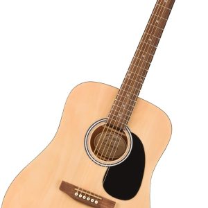 Fender FA-25 Dreadnought Acoustic Guitar, Beginner Guitar, with 2-Year Warranty, Includes Free Lessons, Natural